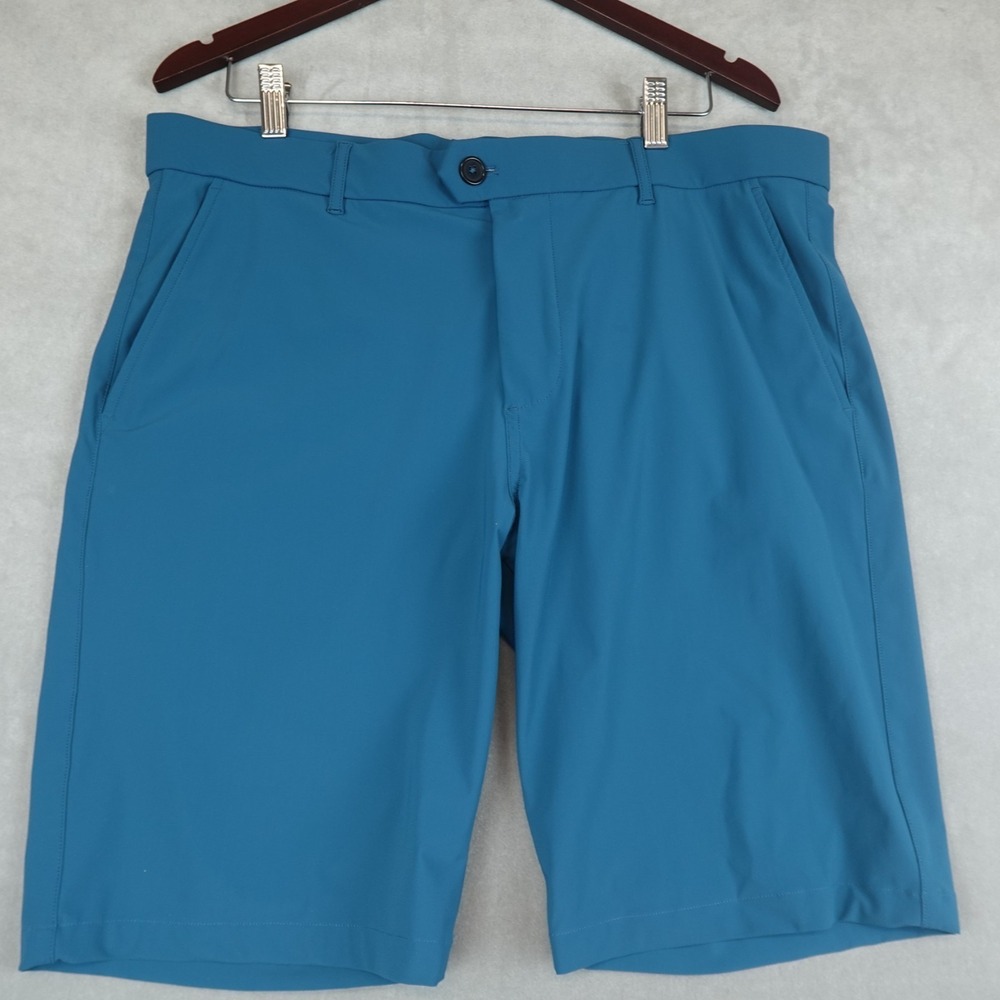 Greyson Montauk Sport Short 11" Mens Size 36 Golf Performance Teal